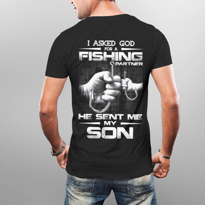 Family Fishing Son Apparel