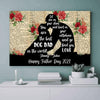 Happy Father Day 2021 Personalized Canvas