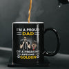 I'm A Proud Dad Of A Freaking Awesome Dog Personalized Mug