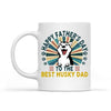 Happy Father's Day To The Best Dog Dad Personalized Mug