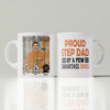 Proud Step Dad Of A Few Smartass Dogs Personalized Mug