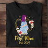 First Mom Est Personalized Shirt