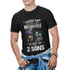 I Asked God For A Motorcycle He Sent me My 2 Sons Personalized Shirt