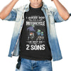 I Asked God For A Motorcycle He Sent me My 2 Sons Personalized Shirt