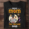 Mom Of Two Awesome Boys Personalized Shirt