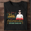 Nothing Scares Mom Grandma Personalized Shirt