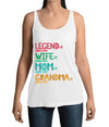 Legend Wife Mom Grandma Pattern Personalized Shirt