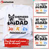 Dog Tells Dad Jokes Periodically Personalized Shirt