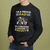 I'm A Proud Dad Of A Freaking Awesome Dog Personalized Shirt