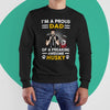 I'm A Proud Dad Of A Freaking Awesome Dog Personalized Shirt