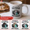 Happy Father's Day To The Best Dog Father Personalized Mug