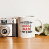 Stop Asking Why I'm Crazy Dod Dad, I Pet Dog Personalized Mug