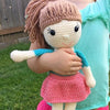 Personalized Crochet Doll - Mini Portrait Doll - Custom Photo Amigurumi