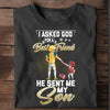 Father and Son Best Friend Personalized Shirt