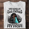 Happy Father's Day To The Best Dog Father Personalized Shirt