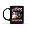 This is American Dad, He Loves Dogs Personalized Mug