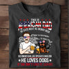 This is American Dad, He Loves Dogs Personalized Shirt