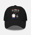 This Dog Dad Belongs To His Dog Personalized Hat