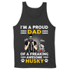 I'm A Proud Dad Of A Freaking Awesome Dog Personalized Shirt