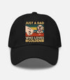 Just A Dad Who Love Dog Personalized Hat