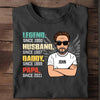 The Legend Grandpa Old Man Personalized Shirt