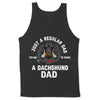 Just A Regular Dad Trying To Raise A Dog Dad Personalized Shirt