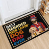 Best Bearded Beer Lovin Dog Dad Ever Personalized Doormat