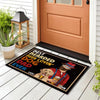 Best Bearded Beer Lovin Dog Dad Ever Personalized Doormat