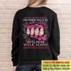 You'll Never Walk Alone Breast Cancer Awareness Personalized Shirt