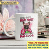 Knock Out Breast Cancer With One Punch Dog Personalized Mug