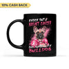 Knock Out Breast Cancer With One Punch Dog Personalized Mug