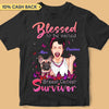 Blessed To Be Called Breast Cancer Survivor Personalized Shirt