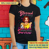 Blessed To Be Called Breast Cancer Survivor Personalized Shirt