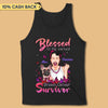 Blessed To Be Called Breast Cancer Survivor Personalized Shirt