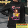 Blessed To Be Called Breast Cancer Survivor Personalized Shirt