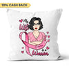 My Wife Is A Warrior Personalized Pillow