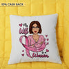 My Wife Is A Warrior Personalized Pillow