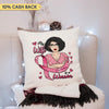 My Wife Is A Warrior Personalized Pillow