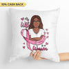 My Wife Is A Warrior Personalized Pillow