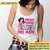 Breast Cancer Messed With The Wrong Dog Mom Personalized Shirt