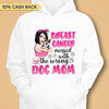 Breast Cancer Messed With The Wrong Dog Mom Personalized Shirt