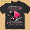 Behind Every Breast Cancer Warrior Personalized Shirt