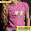 Let Your Faith Be Bigger Than Your Fear Breast Cancer Awareness Personalized Shirt