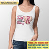 Let Your Faith Be Bigger Than Your Fear Breast Cancer Awareness Personalized Shirt