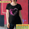 Faith Hope Love Breast Cancer Awareness Personalized Shirt