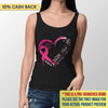 Faith Hope Love Breast Cancer Awareness Personalized Shirt