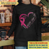 Faith Hope Love Breast Cancer Awareness Personalized Shirt