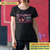 My Husband Was My Rock And Still My Hero Breast Cancer Awareness Personalized Shirt