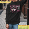 My Husband Was My Rock And Still My Hero Breast Cancer Awareness Personalized Shirt