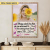 No Matter How Strong The Storm Would Be Breast Cancer Awareness Personalized Canvas